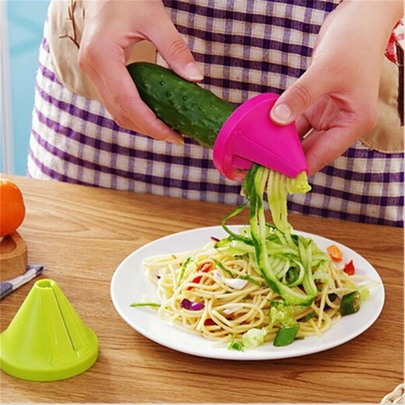 Vegetable Fruit Multi-function Spiral Shredder Peeler Manual Potato Carrot Radish Rotating Shredder Grater Kitchen Tools 
Vegetable Fruit Multi-function Spiral Shredder Peeler Manual Potato Carrot Radish Rotating Shredder Grater Kitchen Tools