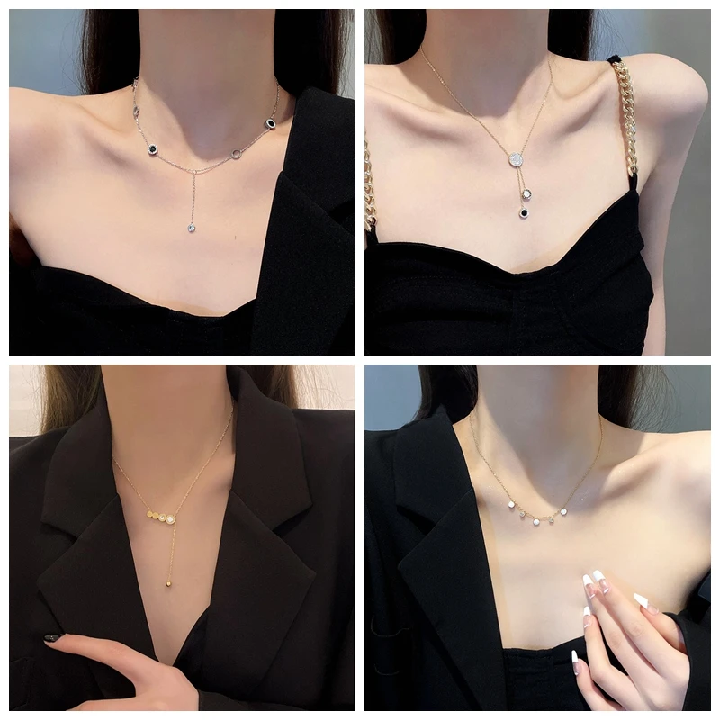 XIYANIKE 316L Stainless Steel Woman Necklaces High Quality Round Shape Pendant Women Necklace Fashion Girls Jewelry Rust Proof
XIYANIKE 316L Stainless Steel Woman Necklaces High Quality Round Shape Pendant Women Necklace Fashion Girls Jewelry Rust Proof
