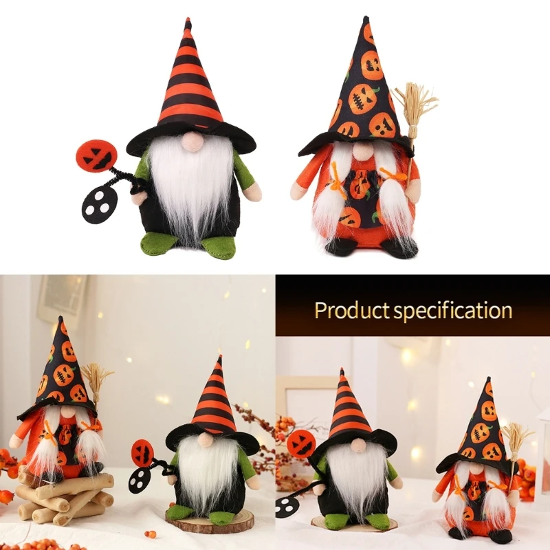

Durable Halloween Faceless Standing Ornaments Decorations Small Dwarf for Festival Party Supplies Gift for Child