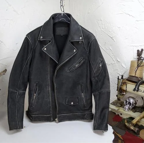 High quality Motorcycle Jacket Men Spring 2023 New 100% Real Cowhide Coat Vintage Biker Mens Leather Jackets De Cuero Genuino
High quality Motorcycle Jacket Men Spring 2023 New 100% Real Cowhide Coat Vintage Biker Mens Leather Jackets De Cuero Genuino
