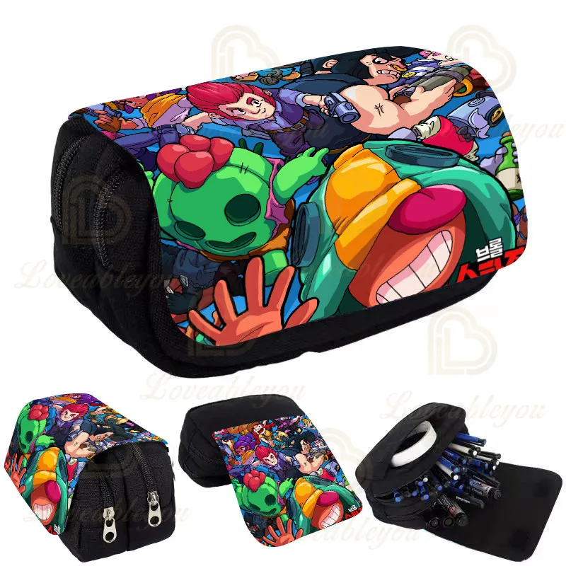 Stars Print Pencil Case Kids Pencil Box Shoot Game Canvas Stretch Double Layer Large Capacity Cute School Stationery
Stars Print Pencil Case Kids Pencil Box Shoot Game Canvas Stretch Double Layer Large Capacity Cute School Stationery