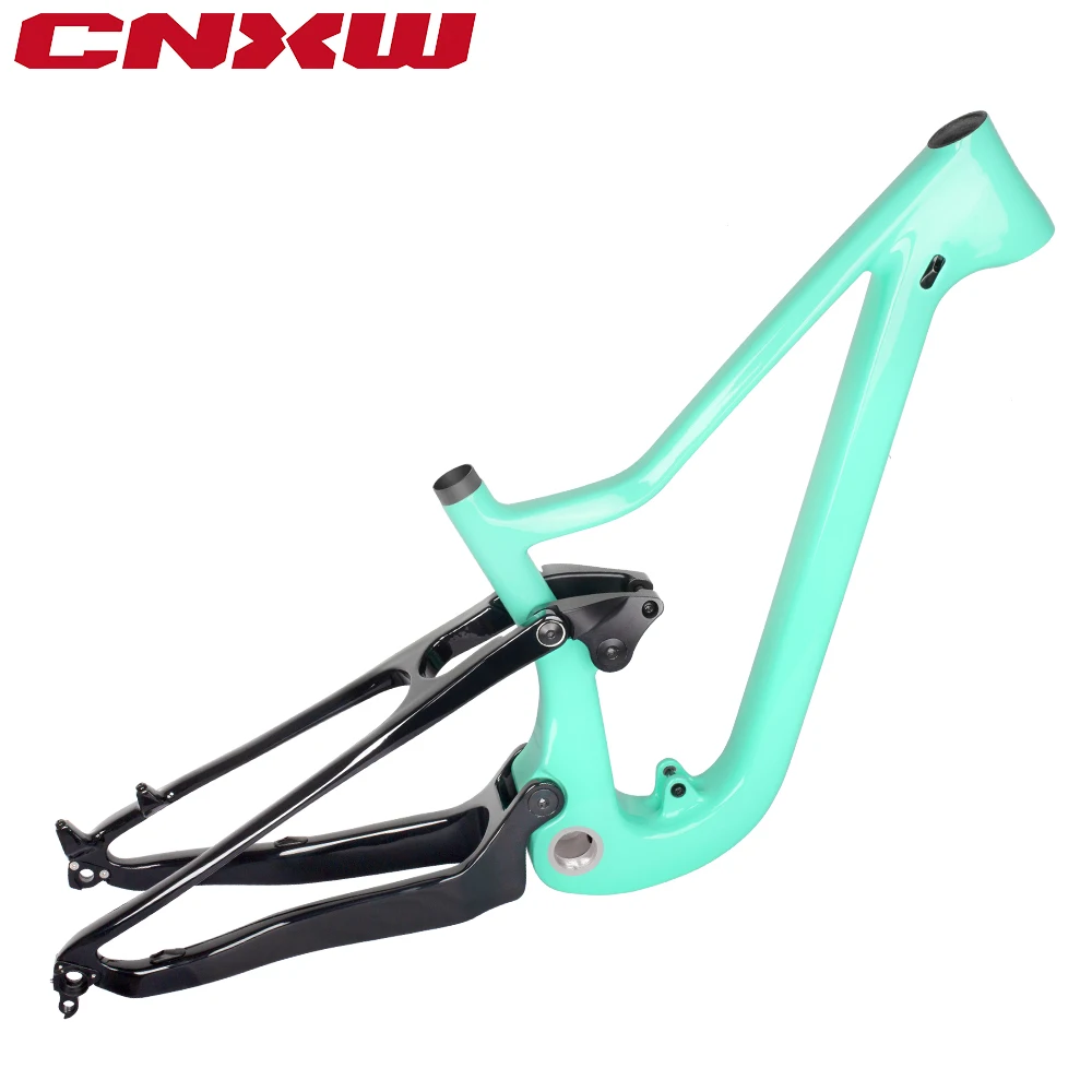 24er Travel 100mm Carbon Fiber Full Suspension Mountain Bike XC Frame Carbon Full Suspension Bicycle Frame Rear Shock 165mm
24er Travel 100mm Carbon Fiber Full Suspension Mountain Bike XC Frame Carbon Full Suspension Bicycle Frame Rear Shock 165mm
