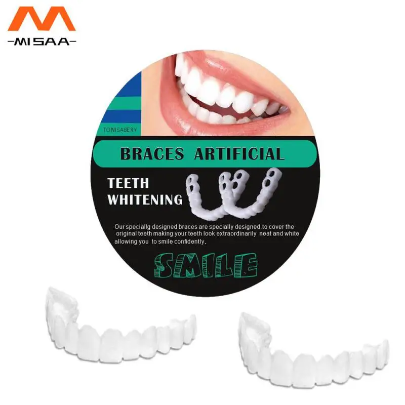 Braces Simulation Whitening Dentures Simple To Use Beautiful Teeth Health & Beauty Stickers Milky Cover Buck Teeth
Braces Simulation Whitening Dentures Simple To Use Beautiful Teeth Health & Beauty Stickers Milky Cover Buck Teeth