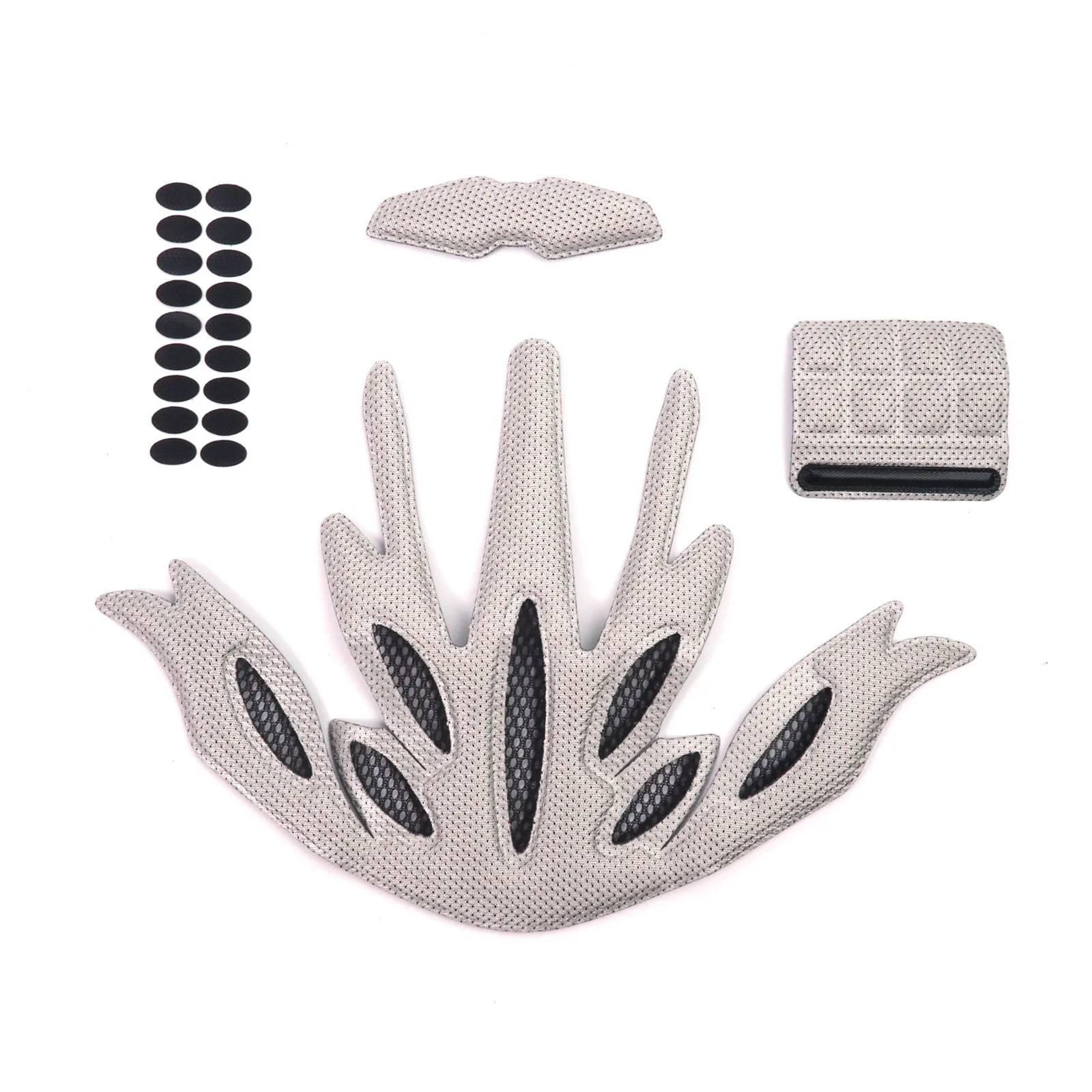 

Helmet Inner Padding Foam Pads Kit Sealed Sponge Net Protective Lining Protection Liner Cushion Mat Accessories for Cycling