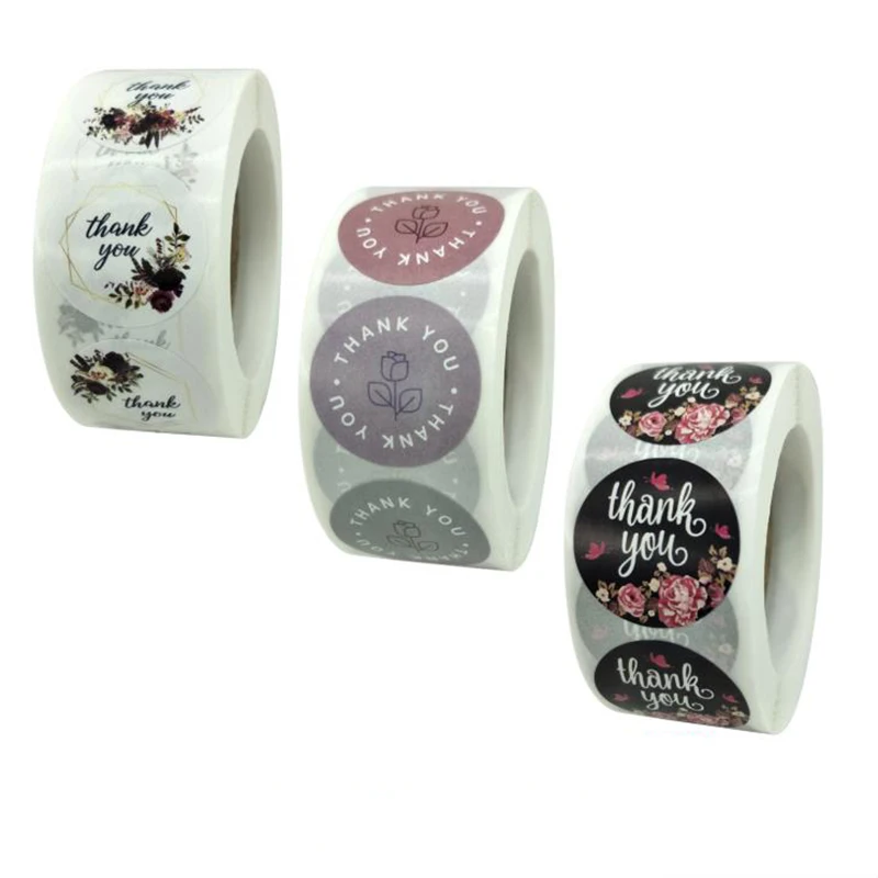 500PCS Round Flowes Thank You Sticker Labels Sealing Color Paper Stickers Stationery Supply Decorative Sticky Scrapbooking
500PCS Round Flowes Thank You Sticker Labels Sealing Color Paper Stickers Stationery Supply Decorative Sticky Scrapbooking