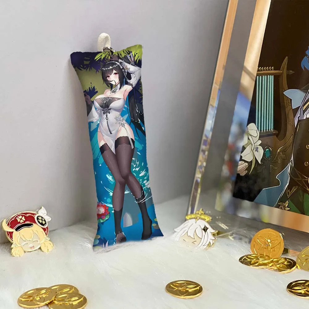 Azur Lane Chen Hai Key Ring Key Chain Pendant Anime Accessories Mini Dakimakura Cute Body Pillow Bag Keyring Pendant Double Side
Azur Lane Chen Hai Key Ring Key Chain Pendant Anime Accessories Mini Dakimakura Cute Body Pillow Bag Keyring Pendant Double Side