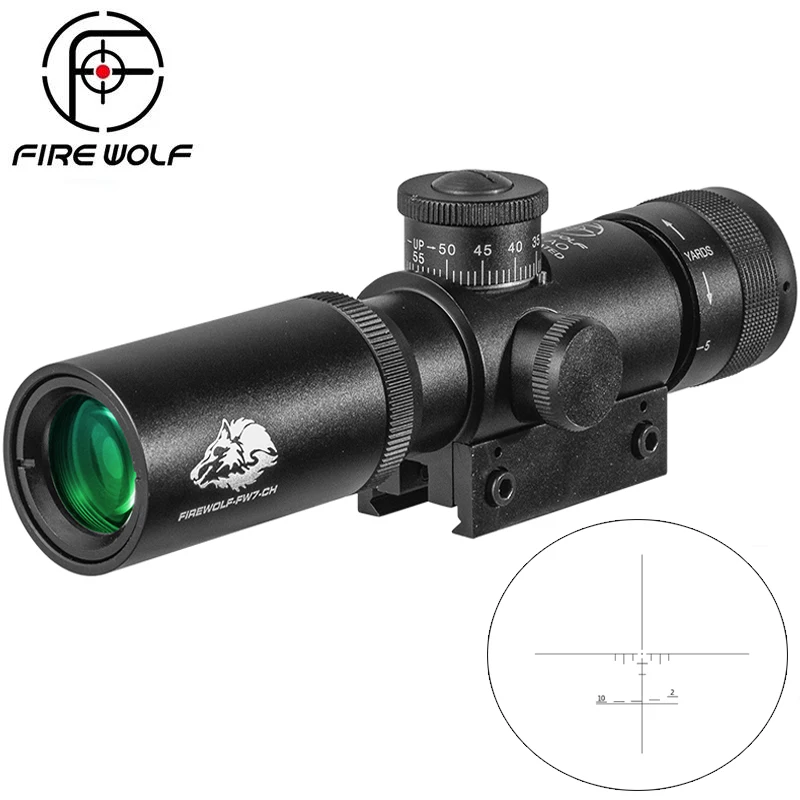 FIRE WOLF SS2 4x21 AO Compact Hunting Air Rifle Scope Tactical Optical Sight Glass Etched Reticle Riflescopes With 11mm Rail
FIRE WOLF SS2 4x21 AO Compact Hunting Air Rifle Scope Tactical Optical Sight Glass Etched Reticle Riflescopes With 11mm Rail