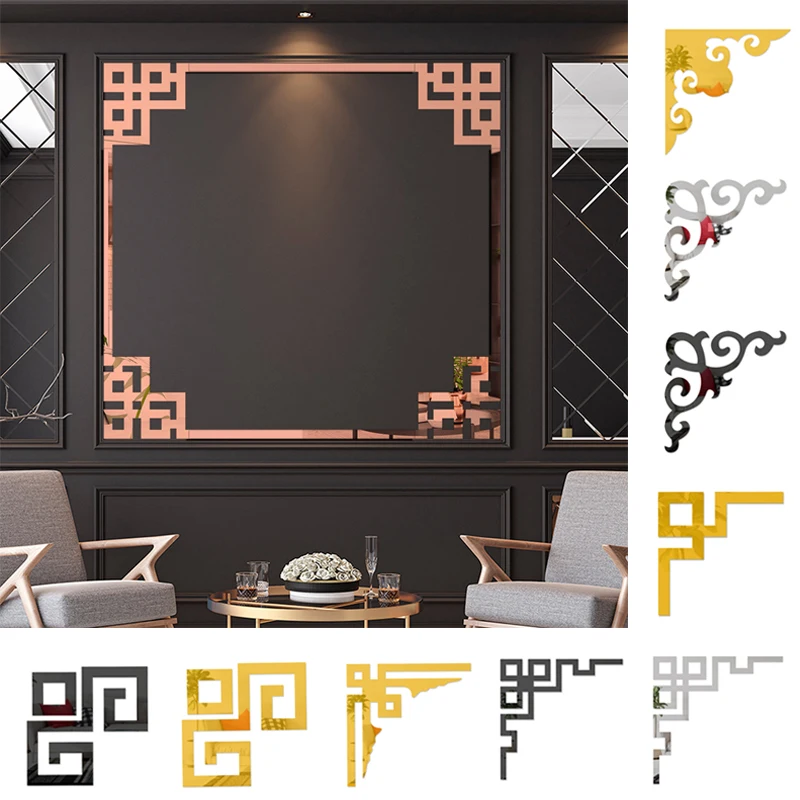 3D 18 kinds Of Acrylic Mirrored Adhesive Wallpaper,4 Pcs,For Door,Wardrobe,Background,Corner,Home Decor,Living Room,Accessories
3D 18 kinds Of Acrylic Mirrored Adhesive Wallpaper,4 Pcs,For Door,Wardrobe,Background,Corner,Home Decor,Living Room,Accessories