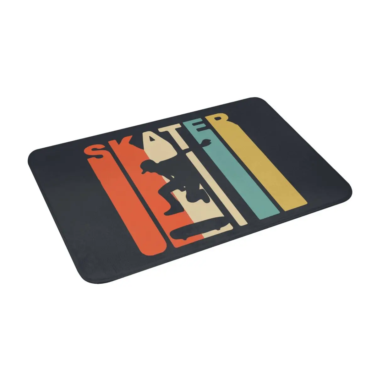Retro 1970's Skater Skateboarding 24" X 16" Non Slip Absorbent Memory Foam Bath Mat for Home Decor/Kitchen/Entry/Living Room
Retro 1970's Skater Skateboarding 24" X 16" Non Slip Absorbent Memory Foam Bath Mat for Home Decor/Kitchen/Entry/Living Room