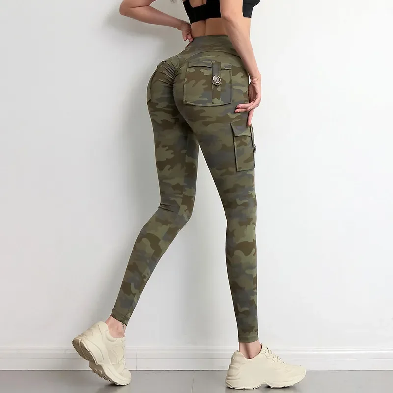 Camouflage Leggings Ladies Fitness Leggings Workout Exercises with Pockets Sexy Push-ups Stretch Leggings
Camouflage Leggings Ladies Fitness Leggings Workout Exercises with Pockets Sexy Push-ups Stretch Leggings
