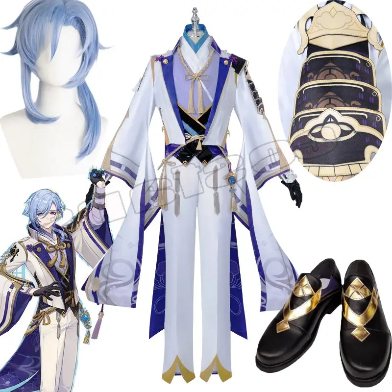 Genshin Impact Cosplay Ayaka Brother Ayato Costume Halloween Men Genshin Kamisato Ayato Cosplay Costume Uniform Wigs Anime Game
Genshin Impact Cosplay Ayaka Brother Ayato Costume Halloween Men Genshin Kamisato Ayato Cosplay Costume Uniform Wigs Anime Game