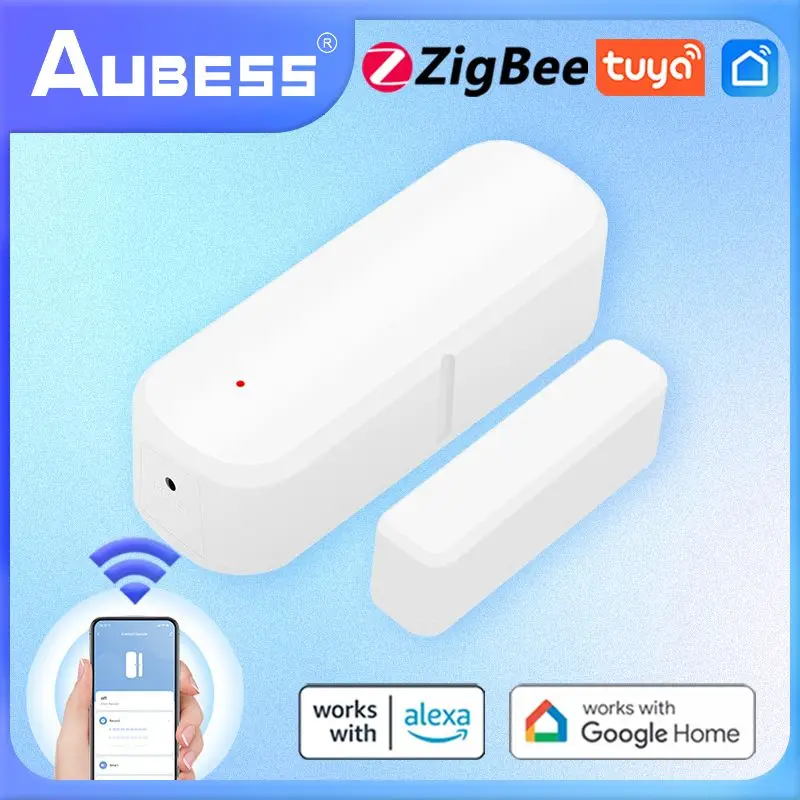 Tuya WiFi / ZigBee Smart Door Sensor Door Open Closed Detectors Smart Home Security Protection Alarm System Smart Life Control
Tuya WiFi / ZigBee Smart Door Sensor Door Open Closed Detectors Smart Home Security Protection Alarm System Smart Life Control