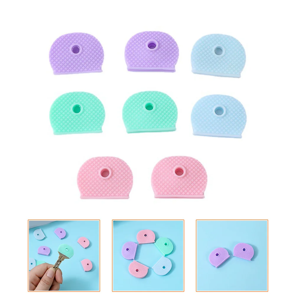 40 Pcs Colored Tabs Key Chain Unique Identifiers Small Caps Keycap Silicone Sleeves Portable Silica Gel Lovely
40 Pcs Colored Tabs Key Chain Unique Identifiers Small Caps Keycap Silicone Sleeves Portable Silica Gel Lovely