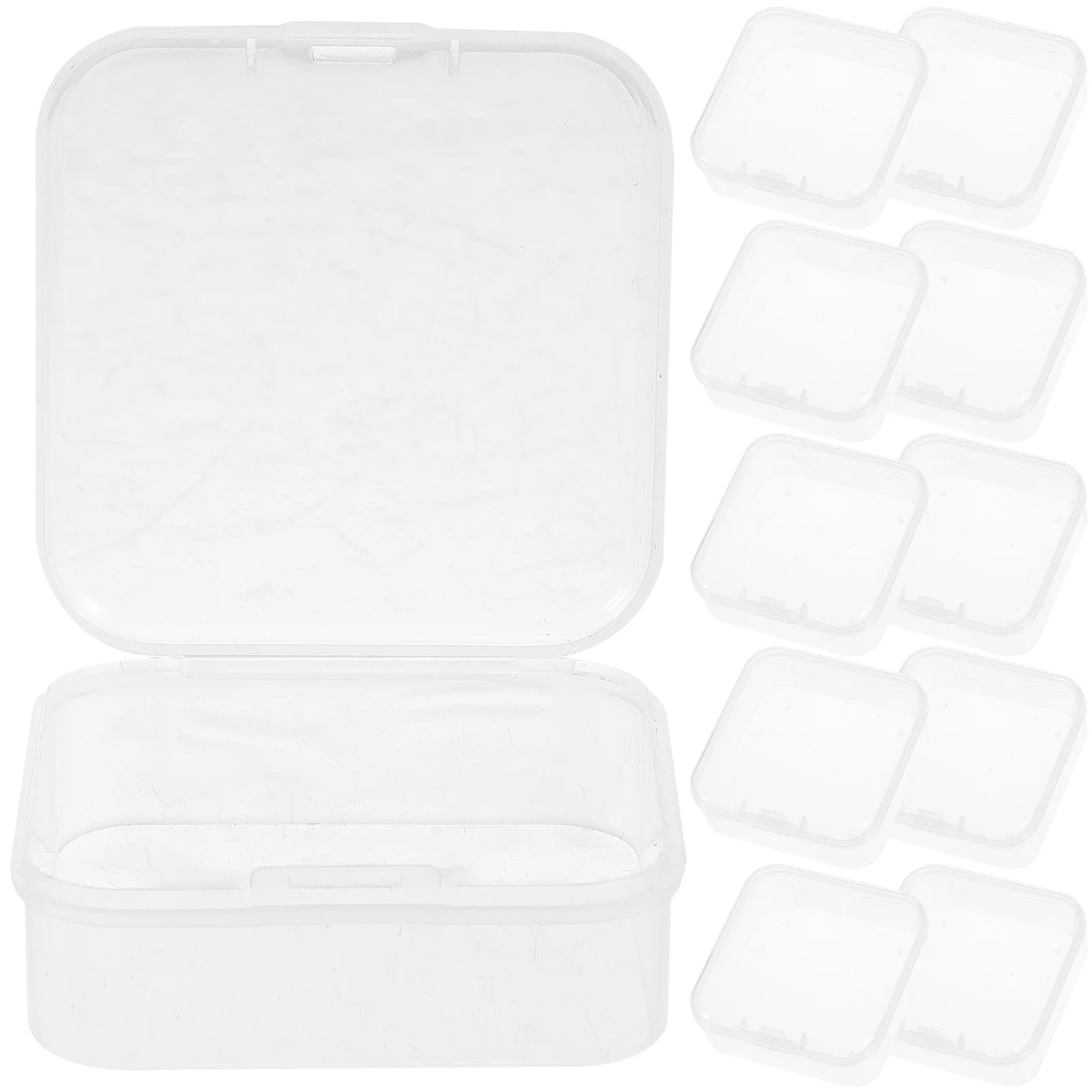 Storage Boxessmall Containers Clear Box Bead Craft Mini Organizer Crayon Item Square Transparenthinged Empty Accessory Case
Storage Boxessmall Containers Clear Box Bead Craft Mini Organizer Crayon Item Square Transparenthinged Empty Accessory Case