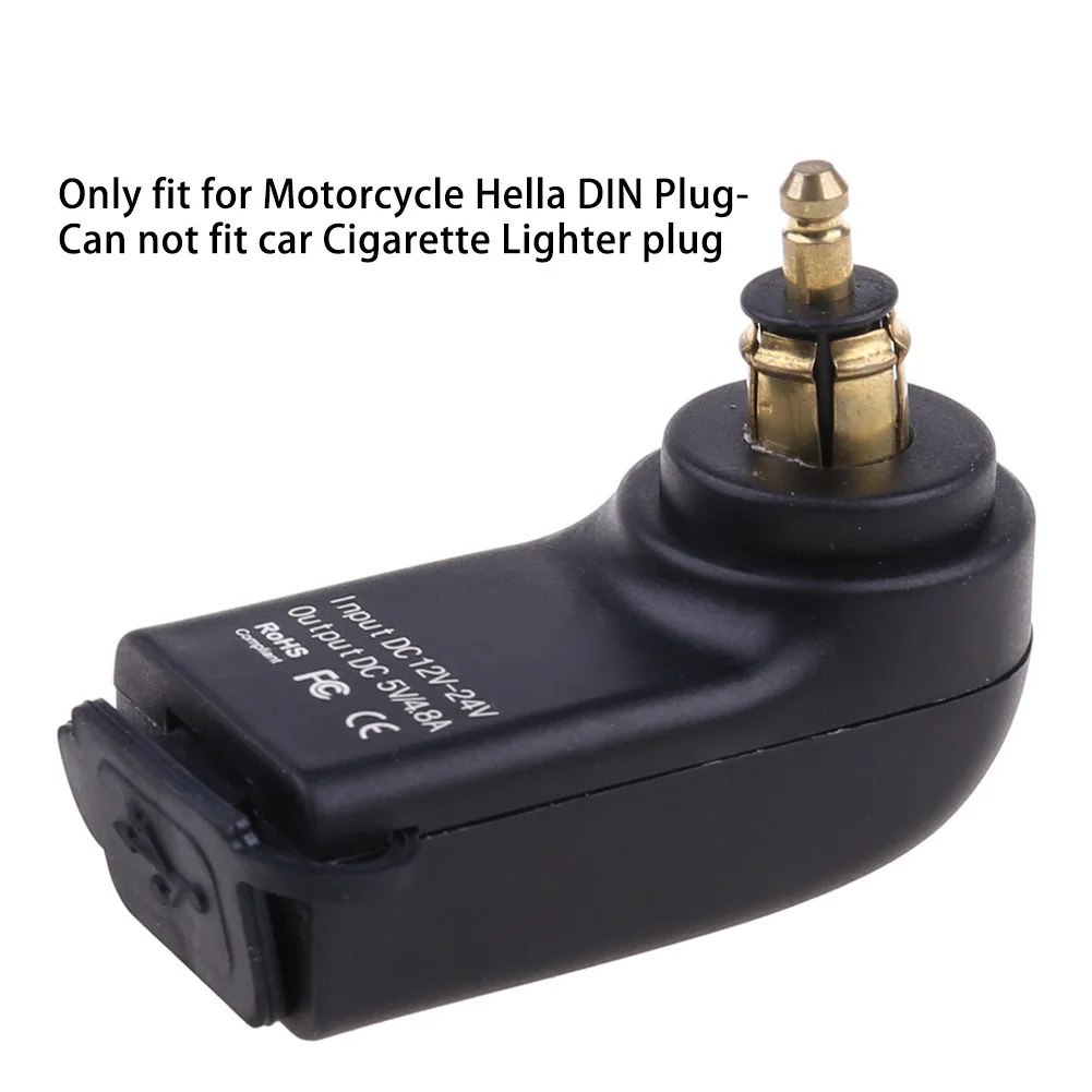 Адаптер для быстрой зарядки Мотоцикла BMW Din Hella Plug Black DUAL-USB 4,8a, черный, 12-24 В, медь + АБС-пластик
Адаптер для быстрой зарядки Мотоцикла BMW Din Hella Plug Black DUAL-USB 4,8a, черный, 12-24 В, медь + АБС-пластик