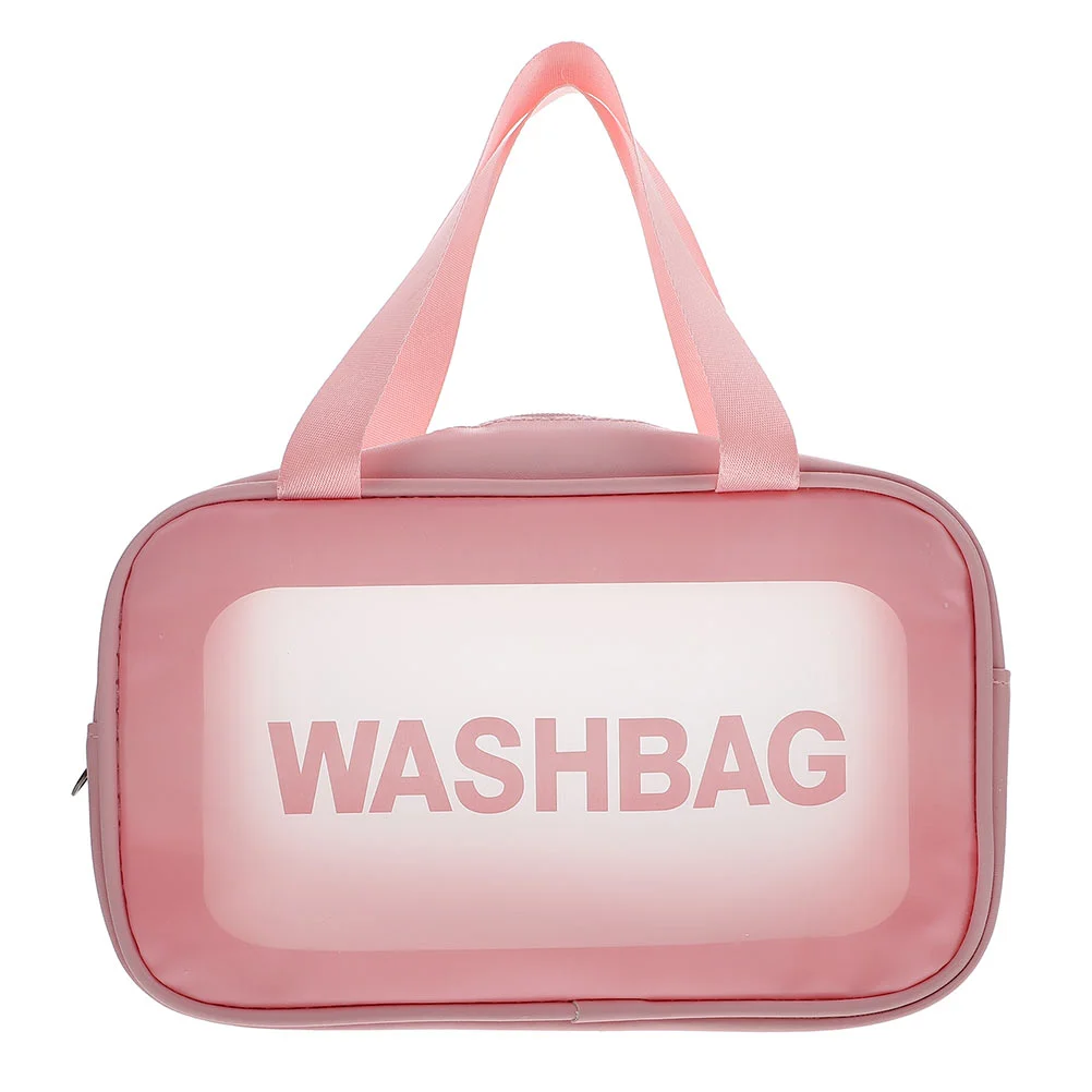 Simple Cosmetics Bag Convenient Travel Makeup Bag Portable Personal Bath Bag Organizer
Simple Cosmetics Bag Convenient Travel Makeup Bag Portable Personal Bath Bag Organizer