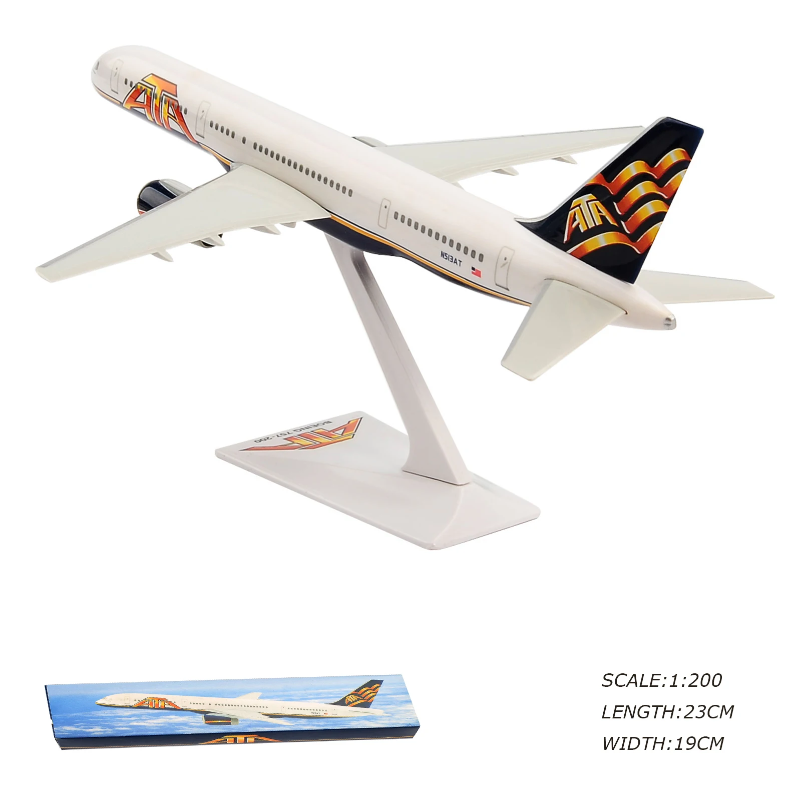 1:200 Aircraft Model AirTran Airways ATA Boeing 757-200 Plane Model DIY For Collectible Gift
1:200 Aircraft Model AirTran Airways ATA Boeing 757-200 Plane Model DIY For Collectible Gift