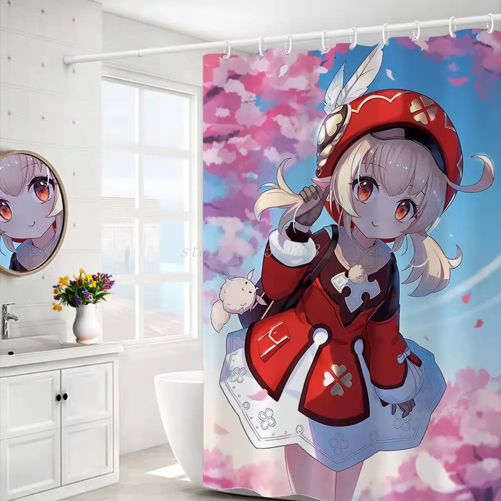 Game Genshin Impact Character Shower Curtain Waterproof Bathroom Door Curtain Thickened Moisture-proof Hanging Cloth Curtain
Game Genshin Impact Character Shower Curtain Waterproof Bathroom Door Curtain Thickened Moisture-proof Hanging Cloth Curtain