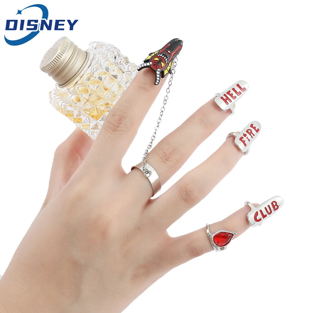 Hellfire Club Rings Eddie Munson Women Fingertip Nail Armor Accessories Rings for Girl Manicure Jewelry Gifts
Hellfire Club Rings Eddie Munson Women Fingertip Nail Armor Accessories Rings for Girl Manicure Jewelry Gifts