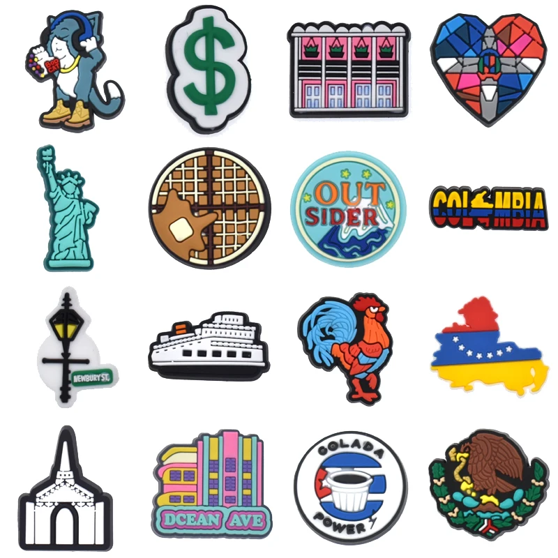 for Crocs Charms Shoe Charms Kids for Croc Charm Shoes Accessories Pins Women Summer Decorations Xmas Gifts Designer Jeans Girl
for Crocs Charms Shoe Charms Kids for Croc Charm Shoes Accessories Pins Women Summer Decorations Xmas Gifts Designer Jeans Girl