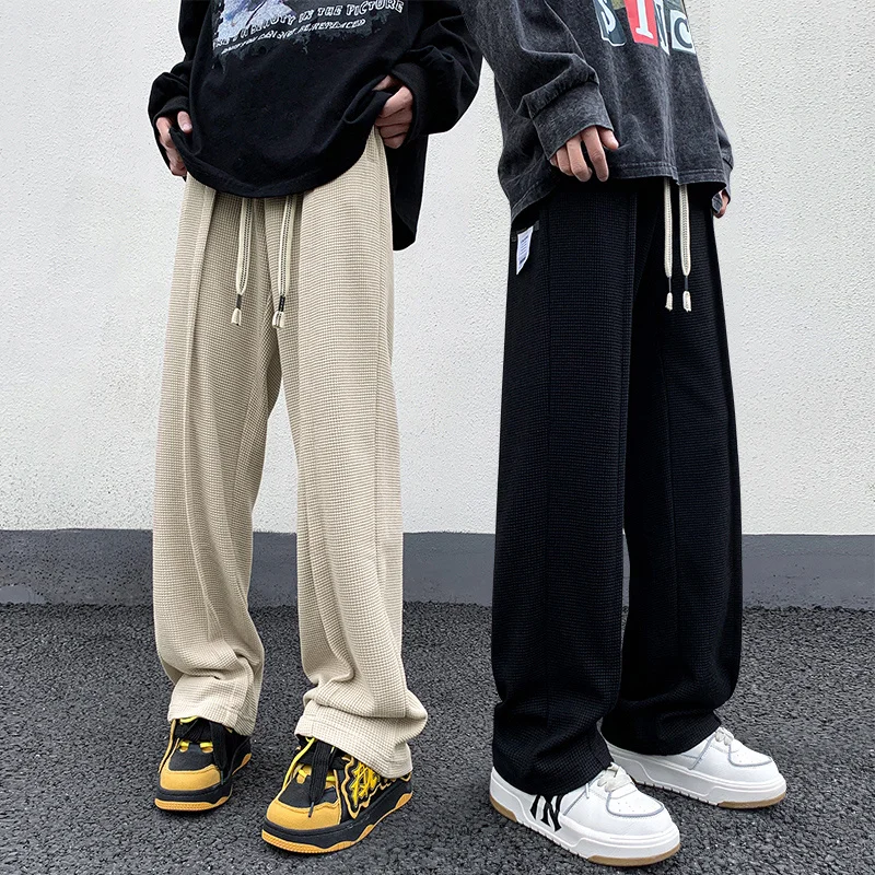 Oversized Wide Leg Pants Men Fashion Casual Checkered Pants Men Streetwear Hip-hop Loose Straight Pants Mens Baggy Trousers
Oversized Wide Leg Pants Men Fashion Casual Checkered Pants Men Streetwear Hip-hop Loose Straight Pants Mens Baggy Trousers
