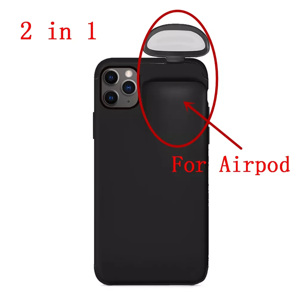2 in 1 Case For AirPods For iPhone 11 Case For iPhone 7 Plus /8 Plus/X/ XS Max/ 11 Pro Max Case Protector Protective Shell 19Oct
2 in 1 Case For AirPods For iPhone 11 Case For iPhone 7 Plus /8 Plus/X/ XS Max/ 11 Pro Max Case Protector Protective Shell 19Oct