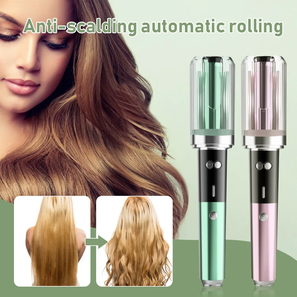 Auto Rotating Ceramic Hair Curler Automatic Curling Iron Styling Tool Hair Iron Curling Wand Air Spin and Curl Curler Hair Waver
Auto Rotating Ceramic Hair Curler Automatic Curling Iron Styling Tool Hair Iron Curling Wand Air Spin and Curl Curler Hair Waver