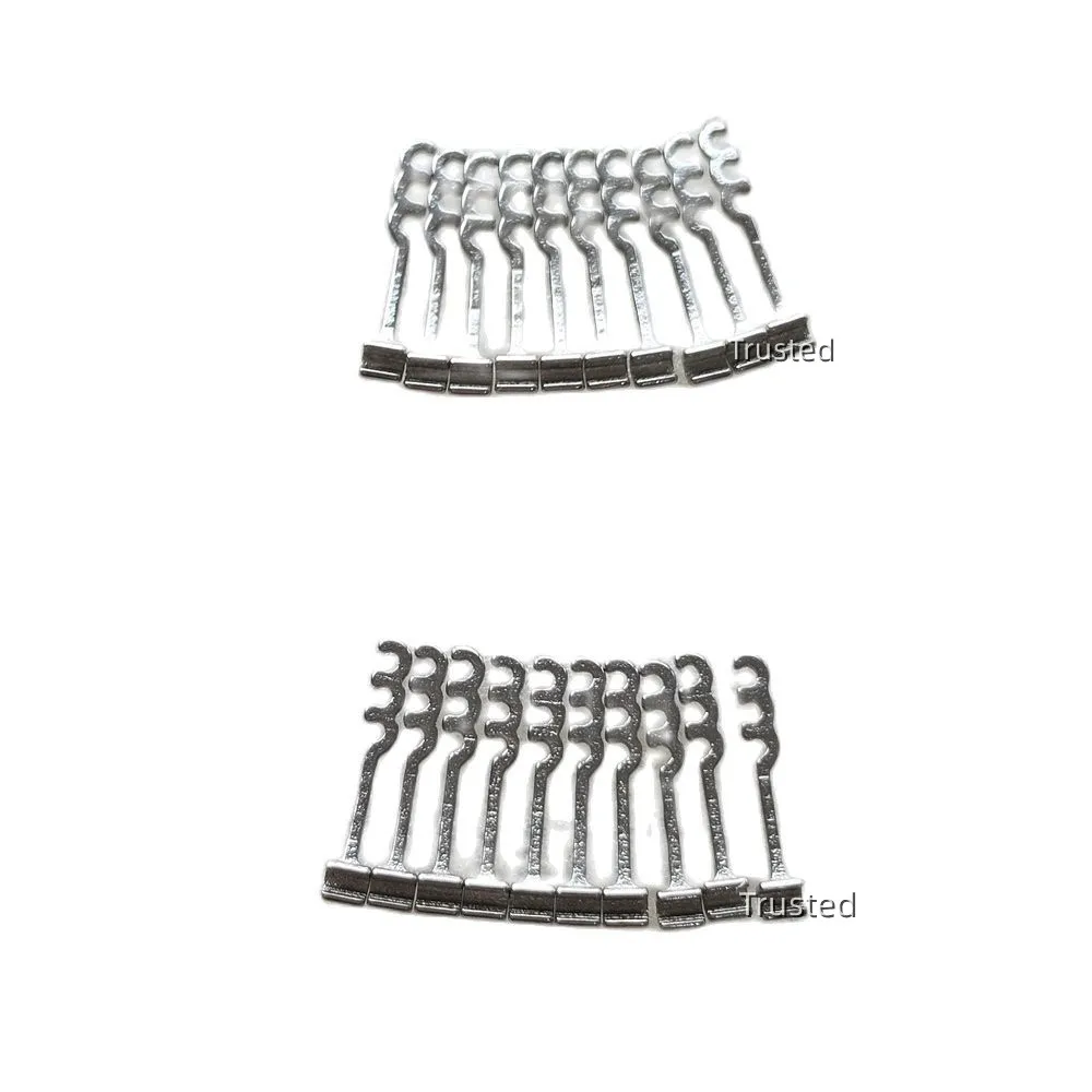 10Pcs Dental Crimpable Hooks Long Curved Right/Left For Dentist Orthodontic Product
10Pcs Dental Crimpable Hooks Long Curved Right/Left For Dentist Orthodontic Product