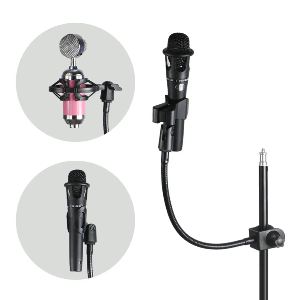 Flexible Gooseneck Microphone Stand With Desk Clamp For Radio Broadcasting Live Broadcast Equipment Angled 360 Degrees
Flexible Gooseneck Microphone Stand With Desk Clamp For Radio Broadcasting Live Broadcast Equipment Angled 360 Degrees