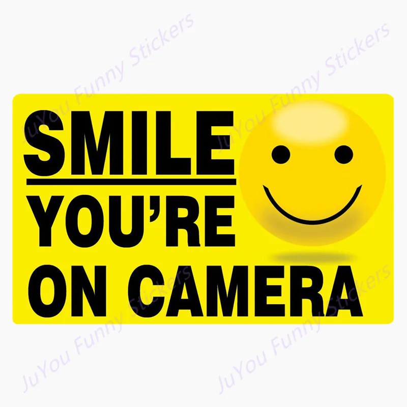 JuYou Funny Stickers Exterior Accessories Funny Cover Scratch Smile Youre on Camera Bodywork Car Stickers Decal Interior
JuYou Funny Stickers Exterior Accessories Funny Cover Scratch Smile Youre on Camera Bodywork Car Stickers Decal Interior