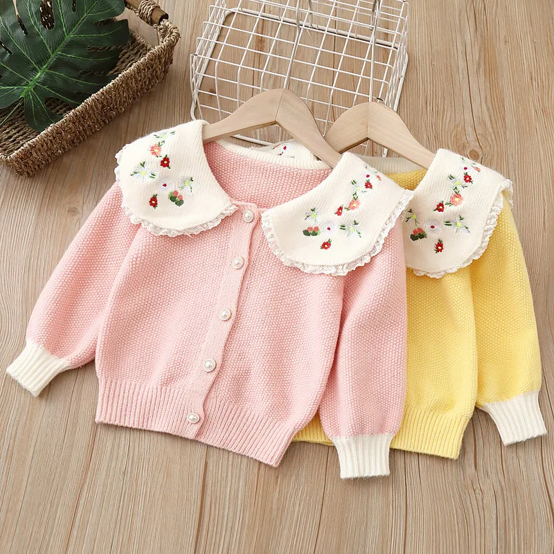 Girls Sweaters Coat Spring Autumn 1 2 3 4 5 6 Years Old Children Fashion Woolen Knit Cardigan Jackets For Baby Clothes Kids Tops
Girls Sweaters Coat Spring Autumn 1 2 3 4 5 6 Years Old Children Fashion Woolen Knit Cardigan Jackets For Baby Clothes Kids Tops