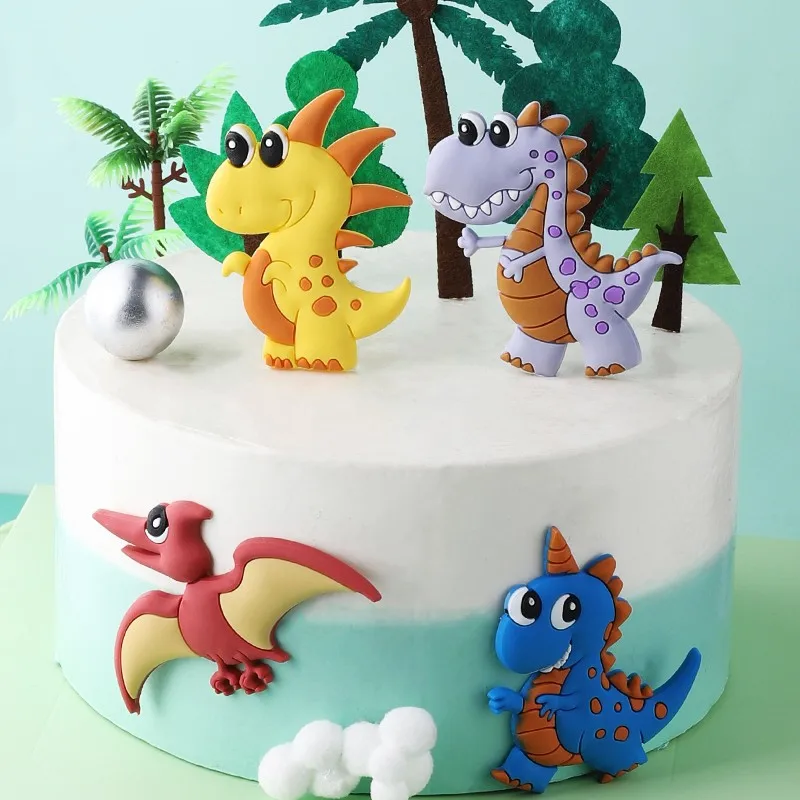 Dinosaur Cake Decoration Plug-in Card Boy Birthday Baking Dress Up Children's Cake Tools Birthday Gift for Boy Cake Border Lace
Dinosaur Cake Decoration Plug-in Card Boy Birthday Baking Dress Up Children's Cake Tools Birthday Gift for Boy Cake Border Lace