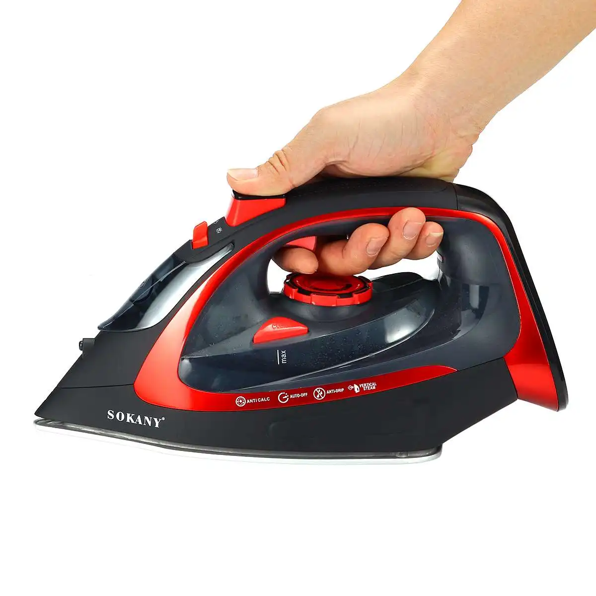 2400W Electric Steam Iron 220V Cordless Charging Steam Iron 5 Speed Adjustable Clothes Ironing Steamer ABS+Ceramic Soleplate
2400W Electric Steam Iron 220V Cordless Charging Steam Iron 5 Speed Adjustable Clothes Ironing Steamer ABS+Ceramic Soleplate