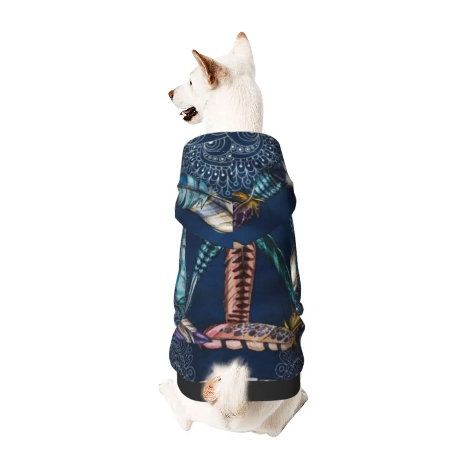 Pet Hoodie, Dream Catcher Peace, Mandala, Peace Sign Symbol, Hippy Hippie, 1960's Sixties, Geometric Feathers, Colorful Thro
Pet Hoodie, Dream Catcher Peace, Mandala, Peace Sign Symbol, Hippy Hippie, 1960's Sixties, Geometric Feathers, Colorful Thro
