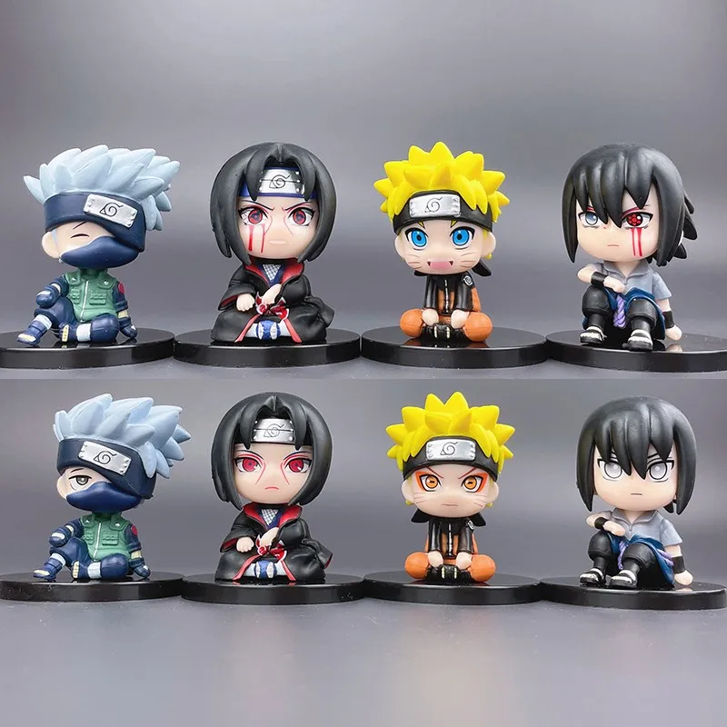 Eight Models Kawaii Naruto Anime Figure Action Figurine Uchiha Sasuke Collectible Cute Toys Car Desk Decoration Model Doll Gifts
Eight Models Kawaii Naruto Anime Figure Action Figurine Uchiha Sasuke Collectible Cute Toys Car Desk Decoration Model Doll Gifts