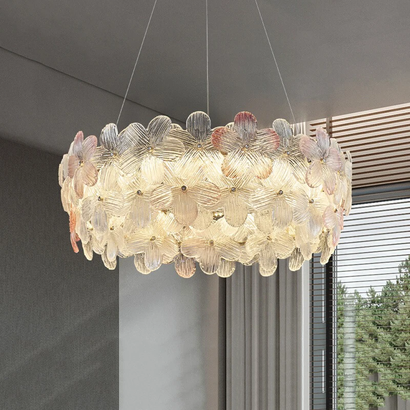 BOSSEN Scandinavian LED Cinquefoil Flower Chandelier for Home Decoration for Living Room, Dining Room, Hotel ...
BOSSEN Scandinavian LED Cinquefoil Flower Chandelier for Home Decoration for Living Room, Dining Room, Hotel ...