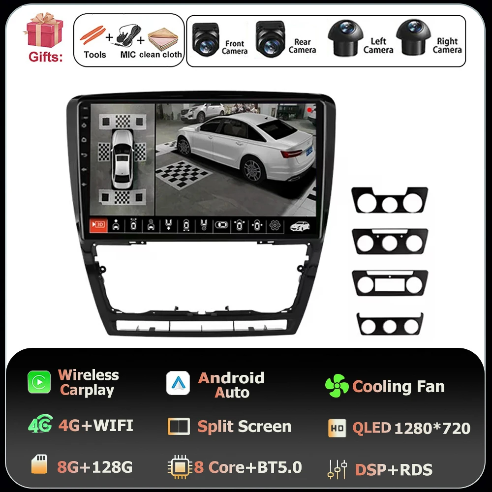 Беспроводной Carplay для Skoda Octavia 2 A5 2004-2013 Android 16 Автомагнитола GPS Мультимедийный видеоплеер QLED Сенсорный экран WIFI
Беспроводной Carplay для Skoda Octavia 2 A5 2004-2013 Android 16 Автомагнитола GPS Мультимедийный видеоплеер QLED Сенсорный экран WIFI