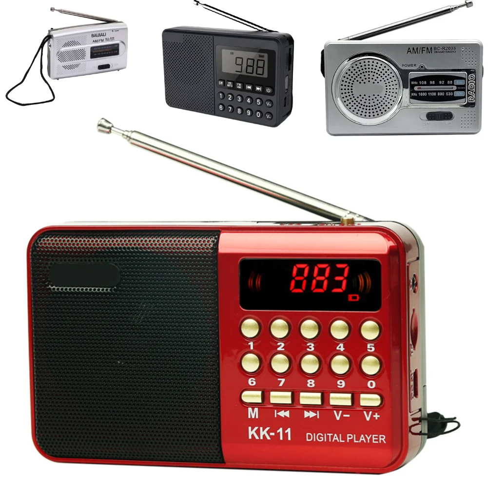 Portable Radio Pocket Size USB Powered Mini Multifunctionl FM Radio for Elder Digital FM MP3 Player Speaker
Portable Radio Pocket Size USB Powered Mini Multifunctionl FM Radio for Elder Digital FM MP3 Player Speaker