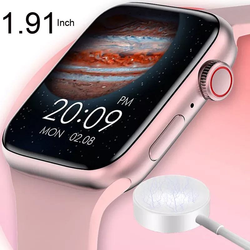 Smart Watch Men 1.91 Inch Large Screen Wireless Charging Dial Call Original IWO Smartwatch Smart Watches Women For Android IOS
Smart Watch Men 1.91 Inch Large Screen Wireless Charging Dial Call Original IWO Smartwatch Smart Watches Women For Android IOS