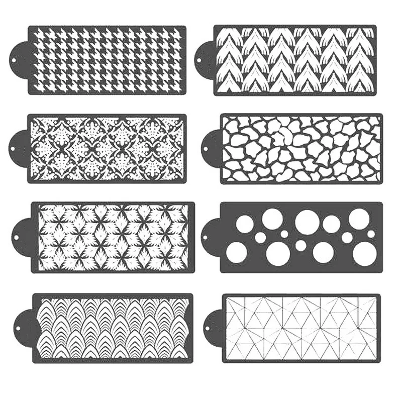 Cake Lace Mold DIY Sugar Sieve Mold Fondant Printing Cake Stencil Hollow Wedding Cake Edge Decoration Template Baking Tools
Cake Lace Mold DIY Sugar Sieve Mold Fondant Printing Cake Stencil Hollow Wedding Cake Edge Decoration Template Baking Tools