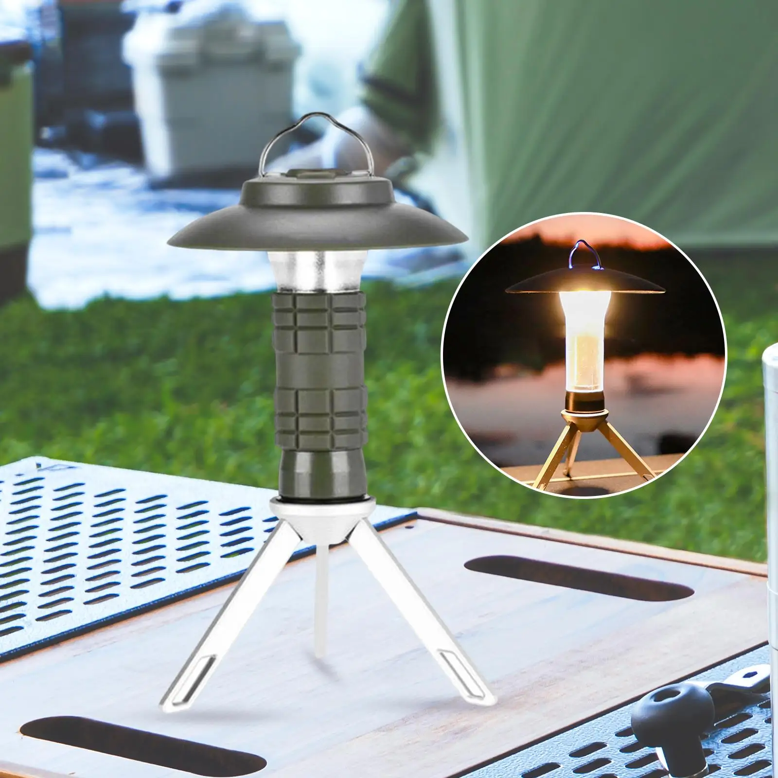 LED Camping Lantern Outdoor Light Lamp USB Rechargeable for Backpacking BBQ 
LED Camping Lantern Outdoor Light Lamp USB Rechargeable for Backpacking BBQ