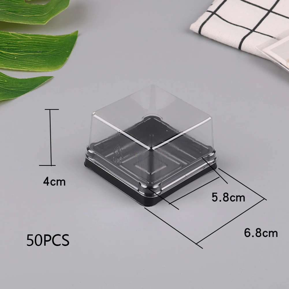 50PCS Transparent Blister Mooncake Box Mid-Autumn Festival Packaging Box For Cakes Moon Cakes Cookies Bread Cream Slices
50PCS Transparent Blister Mooncake Box Mid-Autumn Festival Packaging Box For Cakes Moon Cakes Cookies Bread Cream Slices