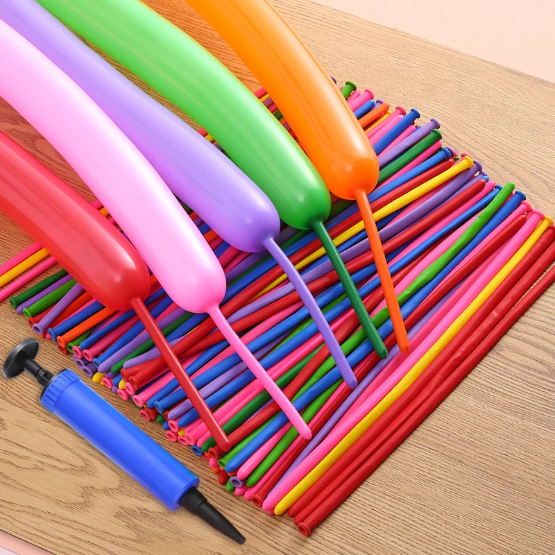 100pcs/50Pcs Long Magic Balloon Weaving Balloon DIY Birthday Party Decoration Balloon Color Wedding Ceremony Decorations
100pcs/50Pcs Long Magic Balloon Weaving Balloon DIY Birthday Party Decoration Balloon Color Wedding Ceremony Decorations