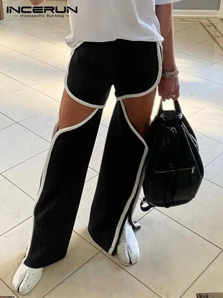 Sexy Leisure Style New Men Hot Sale Pantalons Stylish Casual Streetwear All-match Male Thigh Hollow Trousers S-5XL INCERUN 2022
Sexy Leisure Style New Men Hot Sale Pantalons Stylish Casual Streetwear All-match Male Thigh Hollow Trousers S-5XL INCERUN 2022