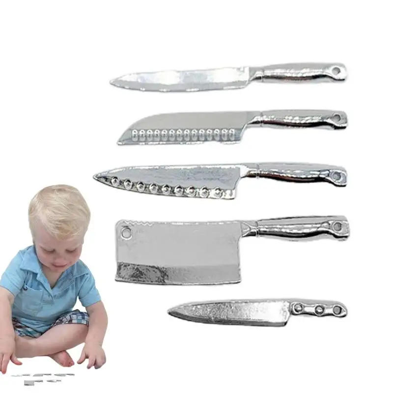 Kitchen Toy Cutting Set 5PCS Kids Small Alloy Pretend Cosplay Cutter Toys Mini Kitchen Toys For Stimulating Imagination Portable
Kitchen Toy Cutting Set 5PCS Kids Small Alloy Pretend Cosplay Cutter Toys Mini Kitchen Toys For Stimulating Imagination Portable