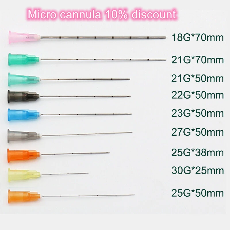 Korean raw materials 100 pcs Free Shipping Fine Micro Blunt Cannula Blunt Tip For Fillers Buttock Breast Enlargement
Korean raw materials 100 pcs Free Shipping Fine Micro Blunt Cannula Blunt Tip For Fillers Buttock Breast Enlargement
