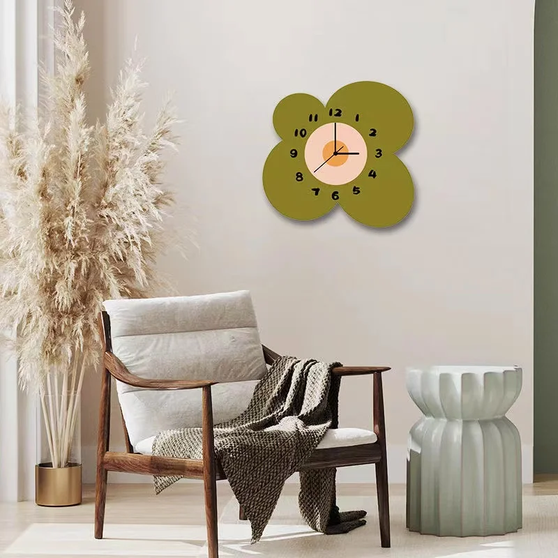 2022Modern Flower Creative Design Cartoon Decoration Wall Clock Living Room Study Children's Room Mute Personality Digital Clock
2022Modern Flower Creative Design Cartoon Decoration Wall Clock Living Room Study Children's Room Mute Personality Digital Clock