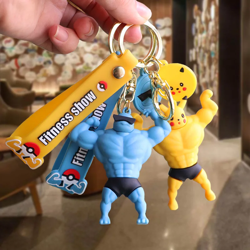 Pokemon Cartoon Strong Version of Muscle Pokemon Doll Pikachu Car Doll Key Chain Pendant Key Chain Movable Doll Model Kids Toys
Pokemon Cartoon Strong Version of Muscle Pokemon Doll Pikachu Car Doll Key Chain Pendant Key Chain Movable Doll Model Kids Toys