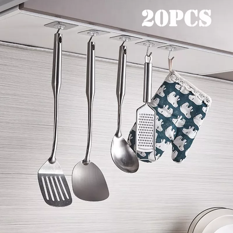 10/20Pcs Transparent Strong Self Adhesive Door Wall Hangers Hooks Suction Heavy Load Rack Cup Sucker for Kitchen Bathroom Office
10/20Pcs Transparent Strong Self Adhesive Door Wall Hangers Hooks Suction Heavy Load Rack Cup Sucker for Kitchen Bathroom Office