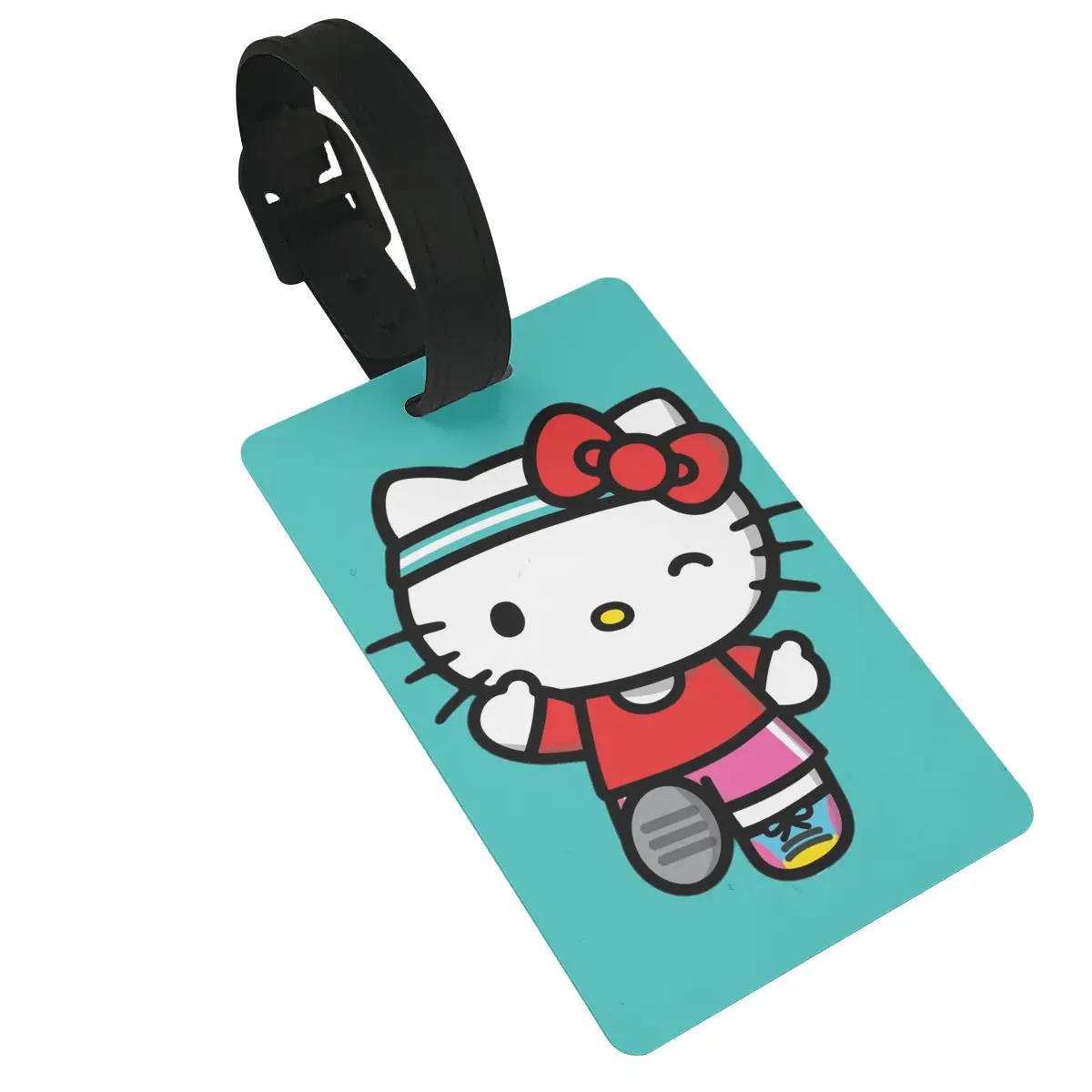 PVC Cute Cartoon Luggage Tags Travel Accessories Suitcase Name Tag Label Baggage Boarding Name ID Address Bag Holder For kids
PVC Cute Cartoon Luggage Tags Travel Accessories Suitcase Name Tag Label Baggage Boarding Name ID Address Bag Holder For kids